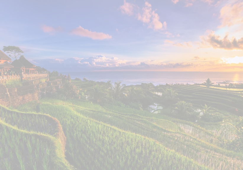 Bali Incense Rice Terrace Islescentes