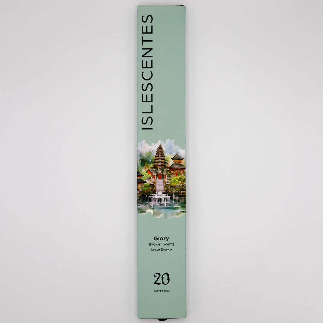 Glory Flower Incense Stick White Front Islescentes