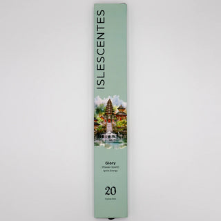 Glory Flower Incense Stick White Front Islescentes