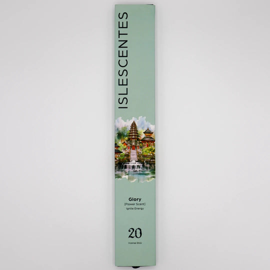 Glory Flower Incense Stick White Front Islescentes