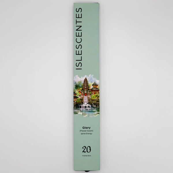 Glory Flower Incense Stick White Front Islescentes