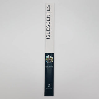 ISLESCENTES Inner Wisdom Mystical Aura Incense Stick product packaging on a light gray background
