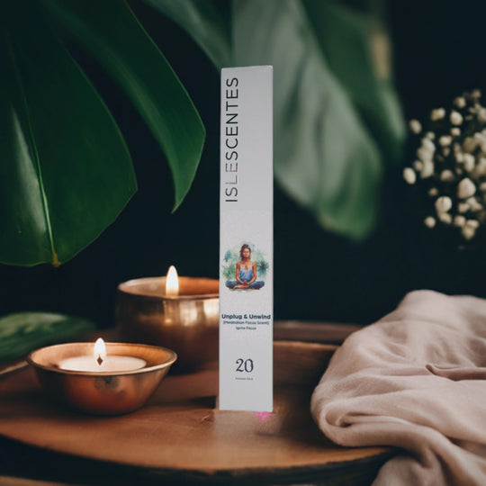 Unplug Unwind Meditation Incense