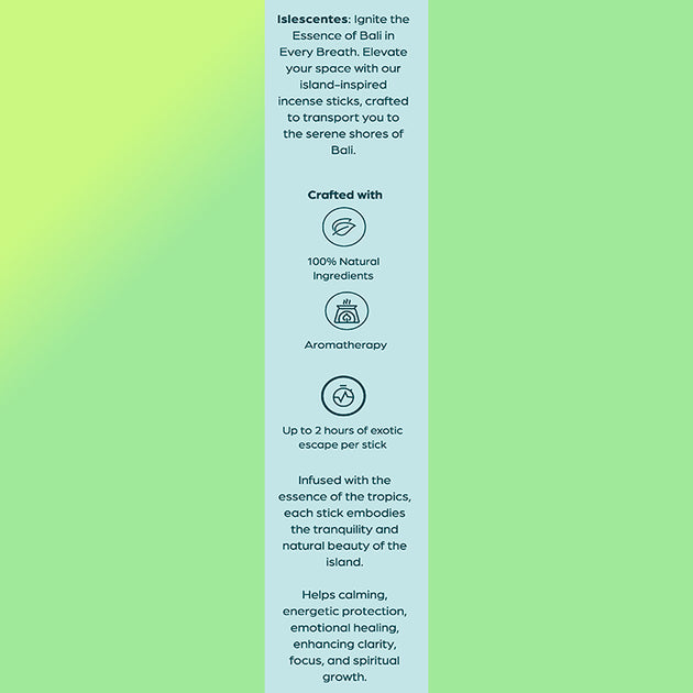 Islescentes Ylang Ylang Incense Inner_ Balance Top Back Description